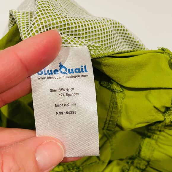 NWT Blue Quail Size 5 Green Apple Shorts - Picture 5 of 5